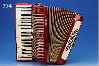 AKKORDEON, HOHNER, VERDI, IM, IM ORIGINALKOFFER, L. CA. 51 CM, IM ORIGINAL- KOFFER, GUTER ZUSTAND