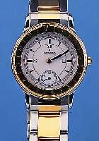 MOVADO DAMENARMBANDUHR MUSEUMS-WATCH, REF.- NR. 81-09-811, SCHWEIZ UM 1990, EDELST. POL., DREHLüNETTE, KRONE, SOWIE ZWISCHENGL. DES ...