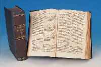 POLYGLOTTE BIBEL IN SECHS BäNDEN, VELHAGEN UND KLASING, 1863, DRITTE AUFLAGE, IN DEUTSCH, HEBRäISCH, GRIECHISCH UND LATEIN, ...