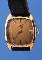 LONGINES HERRENARMBANDUHR, REF.-NR. 866/1148, SCHWEIZ UM 1985, METALL HART VERG., BODEN GEDR., LEDERB. M. DOPPELTER EDELST.- FALTSCHL. ...