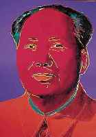 WARHOL, ANDY, 1930-1987, MAO TSE TUNG, SIEB-DRUCK (SEHR LEICHTE ALTERSSPUREN), 84 X 84 CM