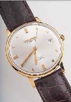 WYLER/VETTA HERRENARMBANDUHR INCAFLEX, REF.-NR. 8783/5B, SCHWEIZ UM 1961, RG 750/000, EINSCHALENGEH., GET. A-WELLE, BEI FERTIGST. ...