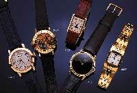 GIANNI BULGARI DAMENGOLDBANDUHR ENIGMA/SPIDER, SCHWEIZ UM 1990, GG 750/000-MASSIVGEH. INCL. BAND M. DOPPELTER, UNSICHTB. FALTSCHL., BOMB. ...
