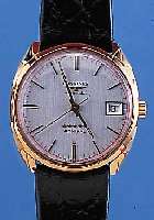 LONGINES HERRENARMBANDUHR ADMIRAL, REF.- NR. 8217-1, SCHWEIZ UM 1964, GG 750/000, EIN- SCHALENAUSF., GET. A-WELLE, VERS. BLATT, ...