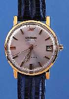 LONGINES HERRENARMBANDUHR ULTRACHRON, SCHWEIZ/USA UM 1965, GG-FILLED, EINSCHALEN- GEH., GET. A-WELLE, BEI FERTIGST. WASSER- GESCH., ...