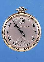 ELECTION HERRENTASCHENUHR LEPINE, SCHWEIZ UM1922, 900ER SILBER, NACH NUTZUNG VERG./BER., VERS. BLATT REST., SELTENE SPRUNGZIFFERNANZ. FüR STD., ...