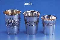 KONVOLUT 3 BECHER, 1 X NORWEGEN, TOSTRUP 1917, 830ER SILBER, INNENVERGOLDUNG, H CA. 7.5 CM; 1 X ...