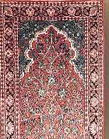 KASCHMIR,INDIEN CA 124 X 80 CM. FLOR SEIDIG.