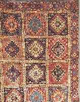 YALAMEH,PERSIEN CA 195 X 150 CM. WOLLE AUF WOLLE.