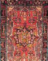 NAHAWAND,PERSIEN CA 205 X 137 CM. FLOR WOLLE.