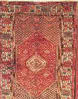 ZANJAN,PERSIEN CA 200 X 130 CM. FLOR WOLLE.CA 30 JAHRE.