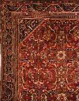MAHAL,PERSIEN CA 400 X 330 CM. EHZ.4 FLOR WOLLE UM 1930