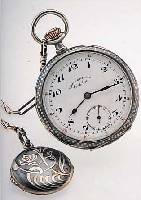 CORTEBERT HERRENTASCHENUHR LEPINE, REF.-NR. 87083, SCHWEIZ UM 1925, TULASILBER IM KARO- FöRM. DESIGN, EMAILBL. SIGN., IM AUßENBER. FEIN ...
