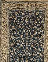 NAIN,PERSIEN CA 302 X 205 CM. FLOR WOLLE MIT SEIDE.