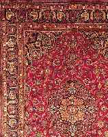 MESCHED,PERSIEN CA 358 X 250 CM. FLOR WOLLE.