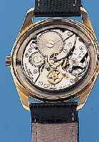 CANDINO HERRENARMBANDUHR SPRINT, REF.-NR. 10068/70, SCHWEIZ UM 1960, METALL VERG., SEL- TENENS RUNDANKERW., 17 ST., BASISKAL. CHEZARD 7400, ...