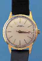 JUNGHANS HERRENARMBANDUHR CHRONOMETER, REF.-NR. 073371, DEUTSCHLAND UM 1960, METALL HART- VERG., EDELST.-BODEN GEDR., UNRUHSTOP BEI ZEIGERST., ...