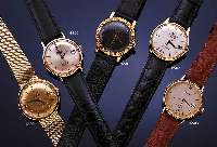GLASHÜTTE HERRENARMBANDUHR, AUTOMATIK M. ZENTRALSEK. U. DAT., GEH. GG 585/000 BEIDS. SAPHIRVERGL., VERS. BL. M. AUFGEL. GOLDSTD.- ZEICH., ...