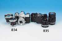 OLYMPUS OM-2, MIT ZUIKO 35MM 1:2.8, UND ZUIKO 135MM 1:3.5, ZUSTAND 3F