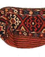 MAFRASCH CA.90 X 46 CM. EHZ.3 WOLLE-WOLLE UM 1920.