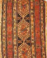 SCHASAWAN,PERSIEN CA.96 X 48 CM. EHZ.2 WOLLE-WOLLE UM 1930 .