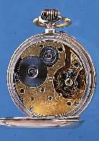 UNION/DÜRSTEIN HERRENTASCHENUHR LEPINE, REF.-NR. 30838, DEUTSCHLAND/SCHWEIZ, 800ER SILBER, RäNDERVERG. ERKENNB., ALTERSBED. ...