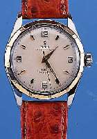 TUDOR HERRENARMBANDUHR OYSTER PRINCE, REF.- NR. 7909, SCHWEIZ UM 1952, EDELST. POL., BODENU. KRONE GESCHR., PRINZIP ROLEX, GG-LüNETTE, VERS. ...