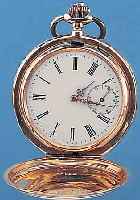 TEUTONIA HERRENTASCHENUHR SAVONETTE, DEUTSCHLAND/SCHWEIZ UM 1908, ROSE-G. 585/000, HAUSMARKE DER FIRMA PHILIP HAAS & SöHNE, ST. GEORGEN ...