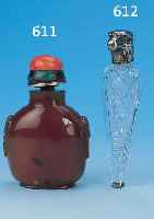 SNUFFBOTTLE, CHINA, UM 1910, ACHAT, H. 8 CM