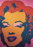 WARHOL, ANDY, 1928-1987, MARYLIN, FARBSIEB- DRUCK, EDITION SUNDAY B. MORNING, RüCKSEITIG GESTEMPELT: FILL IN YOUR OWN SIGNATURE, CA. 91 X 91 CM