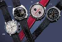 ARCTOS ARMBANDCHRONOGRAPH MILITARY, SCHWEIZ UM 1985, EDELST. MATT., BODEN GESCHR., AUF BODEN REGISTRATURGRAV., DEMNACH FüR DIE BUNDESWEHR, ...
