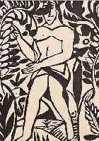 DERAIN, ANDRé, 1880-1954 , 2 HOLZSCHNITTE AUF EINEM BLATT, JE CA. 17 X 14 CM, GEBRäUNT, ...