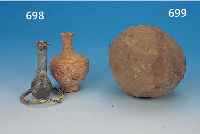 DINOSAURIER-EI, CHINA, CA. 60 MIO. JAHRE ALT, D. CA. 15 CM
