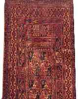TEKKE TORKMAN (PENDEH), 97 X 37CM, EHZ 4 WOLLE AUF WOLLE, UM 1880