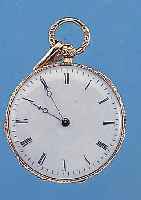 DAMENTASCHENUHR, REF.-NR. 6831, SCHWEIZ/ FRANKREICH UM 1860, GG 750/000, RUNDUM RAND, WIE PENDANT U. BüGEL GEPRäGT VERZ., TIEFE GRAVUREN ...