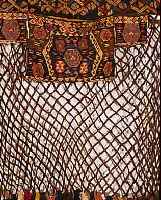 GASHOGHDAN, PERSIEN, 184 X 88CM, EHZ 3 WOLLE AUF WOLLE, UM 1900