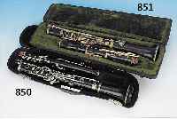 OBOE, DEUTSCH, UM 1860, IN ORIGINALETUI, L. CA. 54,5 CM, ALTERSSP.