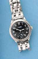 MARCELLO C. HERRENARMBANDUHR MILITäR, SCHWEIZ 1999, EDELST. INCL. EDELST.-BAND TEILW. MATT., TEILW. POL., BODEN 6-FACH VER- SCHR., ...