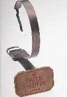 PATEK PHILIPPE DEKORATIONSUHRENSTäNDER, UM 1955, METALL VERS., ALTERSBED. FARBL. GET.,BESTELL-NR. 512