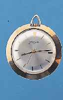 GLASHÜTTE FRACKUHR, DEUTSCHLAND UM 1968, METALL VERG., NUTZSP., BODEN GEDR., BLATT VERS., KAL. 70,1, 17 ST., RINGUNR., STOßGES., ...