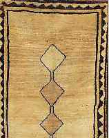 SCHULDEKHAN,PERSIEN CA.208 X 120 CM. EHZ.3 WOLLE AUF WOLLE CA.50 JAHRE.
