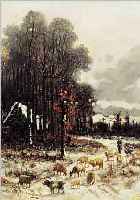 SEVERDONCK, FRANZ VAN, *1809 BRüSSEL - 1905, BEDEUTENDER BELGISCHER LANDSCHAFTS-UND TIERMA-LER, WERKE IN MEHREREN MUSEEN, U.A. IN ROUEN UND ...