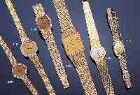 ZENTRA DAMENGOLDBANDUHR, REF.-NR. 8770145/ 15044, DEUTSCHLAND UM 1985, GG 585/000 INCL. GG-BAND, QUARTZ, MINERALFLACHGL., SAT. BLATT, BODEN GEDR., ...