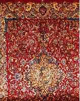 MESCHED, PERSIEN, 375 X 300CM, EHZ 3 FLOR WOLLE, CA.30 JAHRE