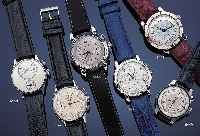 BREITLING ARMBANDCHRONOGRAPH, REF.-NR. 1198, SCHWEIZ UM 1956, METALL VERCHR., EDEL- ST.-BODEN U. GLASR. GEDR., BLATT REST., 45- ...