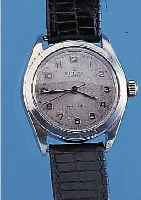 ROLEX HERRENARMBANDUHR OYSTER PRECISION, REF.-NR. 5020, SCHWEIZ UM 1951, BODEN U. KRONE GESCHR., BEI FERTIGST. WASSERD., ORIG.- BLATT FL., ...