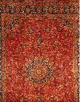 KASHMAR, PERSIEN, 343 X 248CM, EHZ 3 FLOR WOLLE, CA.20 JAHRE