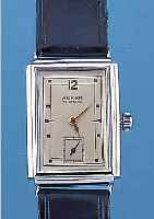 ANKER HERRENARMBANDUHR, DEUTSCHLAND UM 1955, METALLGEH. HARTVERCHR., AUF KUNDENWUNSCHWOHL NACHTR. BEIDS. VERGL., FORMANKERW., 15 ST., ...