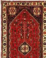ABADEH, PERSIEN, 148 X 75CM, EHZ 3 FLOR WOLLE, CA.20 JAHRE