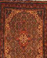 SAROGH, PERSIEN, 103 X 78CM, EHZ 2 FLOR WOLLE, CA.30 JAHRE